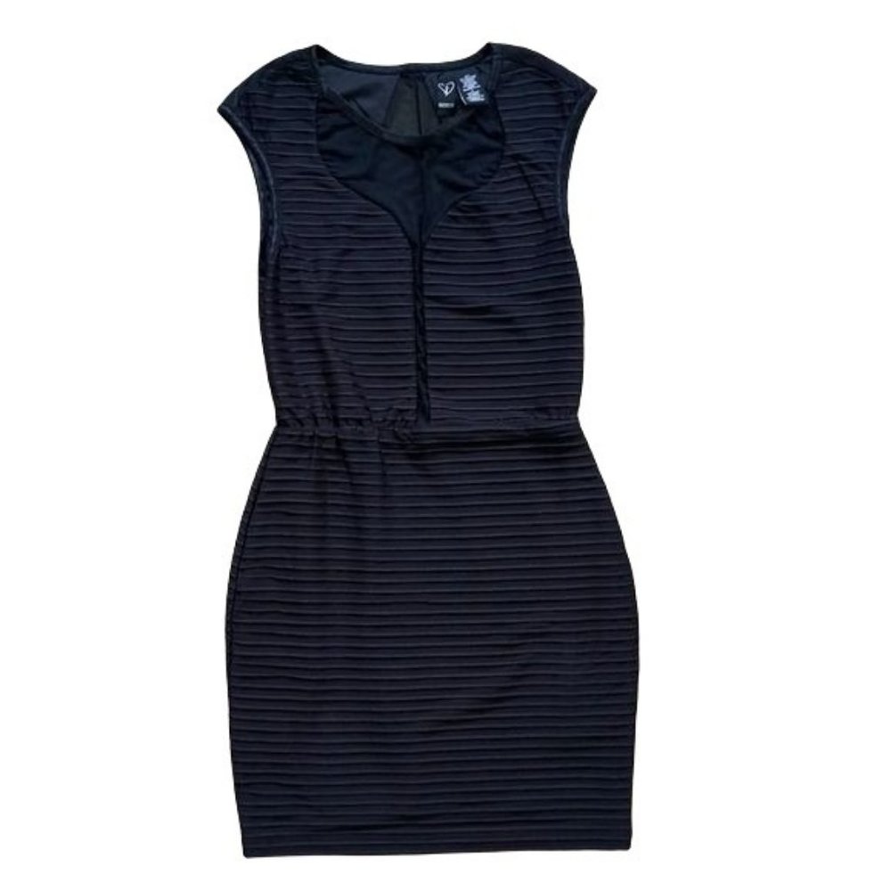 Windsor Black Bandage Mesh Dress